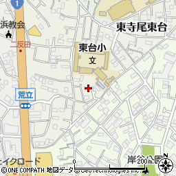 神奈川県横浜市鶴見区東寺尾東台4周辺の地図