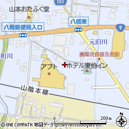 金龍中華料理　琴浦店周辺の地図