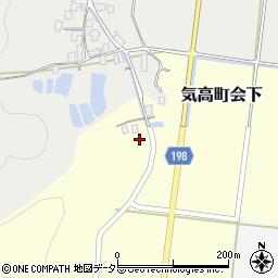 鳥取県鳥取市気高町会下161周辺の地図