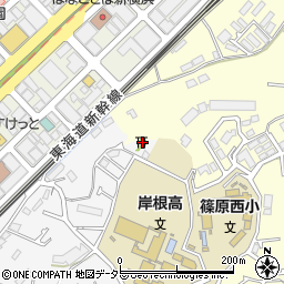 神奈川県横浜市港北区岸根町377周辺の地図