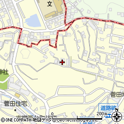 神奈川県横浜市神奈川区菅田町1576周辺の地図
