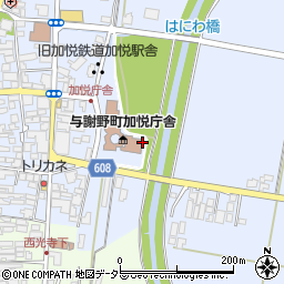 京都銀行加悦 ＡＴＭ周辺の地図