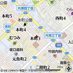 松本事務所周辺の地図