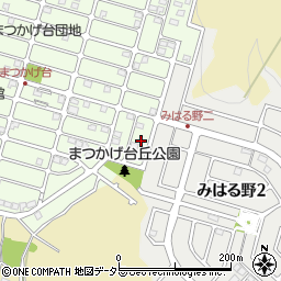 神奈川県厚木市まつかげ台20周辺の地図