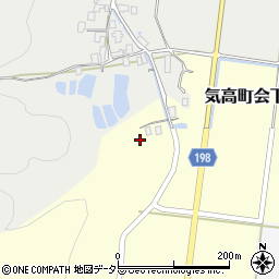 鳥取県鳥取市気高町会下158周辺の地図
