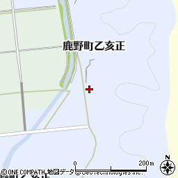 鳥取県鳥取市鹿野町乙亥正58周辺の地図