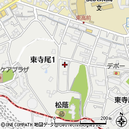 レオパレス横浜東寺尾弐番館周辺の地図
