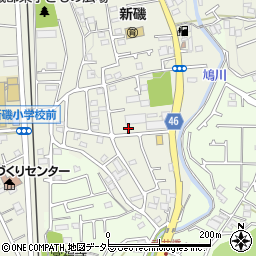 神奈川県相模原市南区磯部1147-15周辺の地図