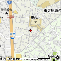神奈川県横浜市鶴見区東寺尾東台4-16周辺の地図