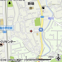 神奈川県相模原市南区磯部1147-14周辺の地図