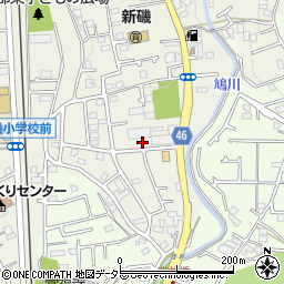 神奈川県相模原市南区磯部1147-13周辺の地図