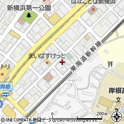 シュロス新横浜周辺の地図