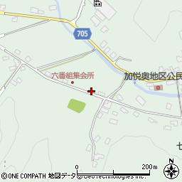 京都府与謝郡与謝野町加悦奥600周辺の地図