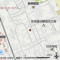 滋賀県長浜市木之本町木之本1224周辺の地図