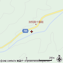 京都府与謝郡与謝野町加悦奥1630周辺の地図