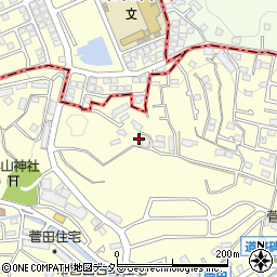 神奈川県横浜市神奈川区菅田町1590周辺の地図
