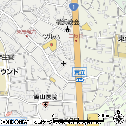 神奈川県横浜市鶴見区東寺尾6丁目1周辺の地図