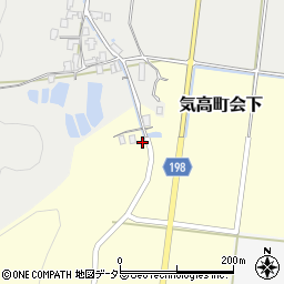鳥取県鳥取市気高町会下163周辺の地図