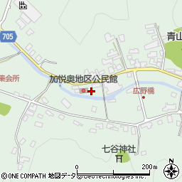 京都府与謝郡与謝野町加悦奥282周辺の地図