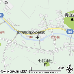 京都府与謝郡与謝野町加悦奥283周辺の地図