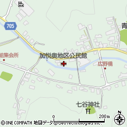 京都府与謝郡与謝野町加悦奥281周辺の地図