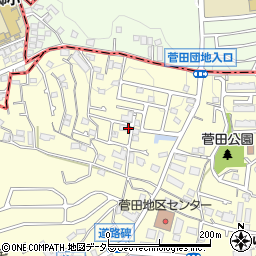 神奈川県横浜市神奈川区菅田町1552周辺の地図