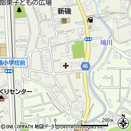 神奈川県相模原市南区磯部1147-1周辺の地図