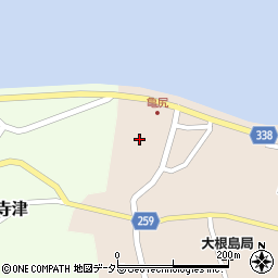 島根県松江市八束町亀尻355周辺の地図