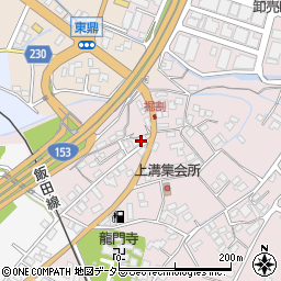 長野県飯田市松尾上溝2813-1周辺の地図