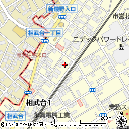 神奈川県座間市相武台1丁目22-9周辺の地図