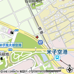 鳥取県境港市小篠津町5506-1周辺の地図
