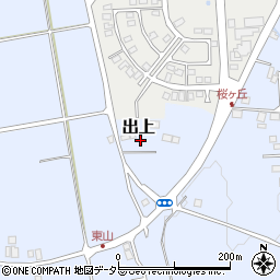 鳥取県東伯郡琴浦町出上4周辺の地図