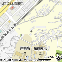篠原町坊海道公園周辺の地図