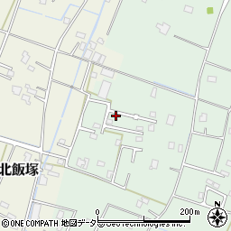 千葉県大網白里市木崎346-19周辺の地図