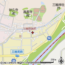 岐阜県岐阜市三輪宮前184周辺の地図