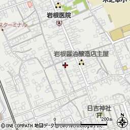 滋賀県長浜市木之本町木之本1191周辺の地図