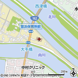 小浜簡易裁判所周辺の地図