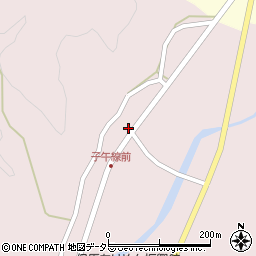 兵庫県豊岡市但東町中山60周辺の地図