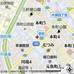 鳥取県鳥取市茶町203周辺の地図