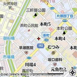 鳥取県鳥取市茶町205周辺の地図