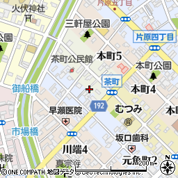 鳥取県鳥取市茶町208周辺の地図