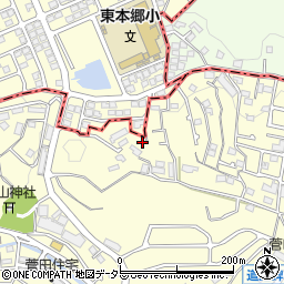 神奈川県横浜市神奈川区菅田町1585周辺の地図
