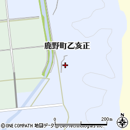 鳥取県鳥取市鹿野町乙亥正56周辺の地図