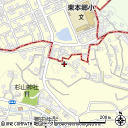 神奈川県横浜市神奈川区菅田町1595周辺の地図