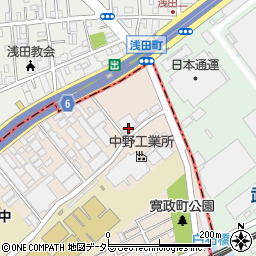 株式会社日新　陸運部横浜営業課周辺の地図