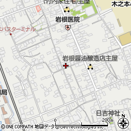 滋賀県長浜市木之本町木之本1241周辺の地図