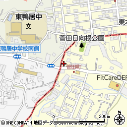 神奈川県横浜市神奈川区菅田町349周辺の地図