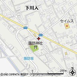 川入でんき周辺の地図