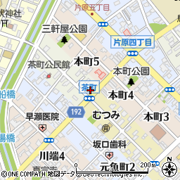 鳥取県鳥取市茶町105-2周辺の地図
