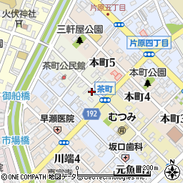 鳥取県鳥取市茶町205-2周辺の地図